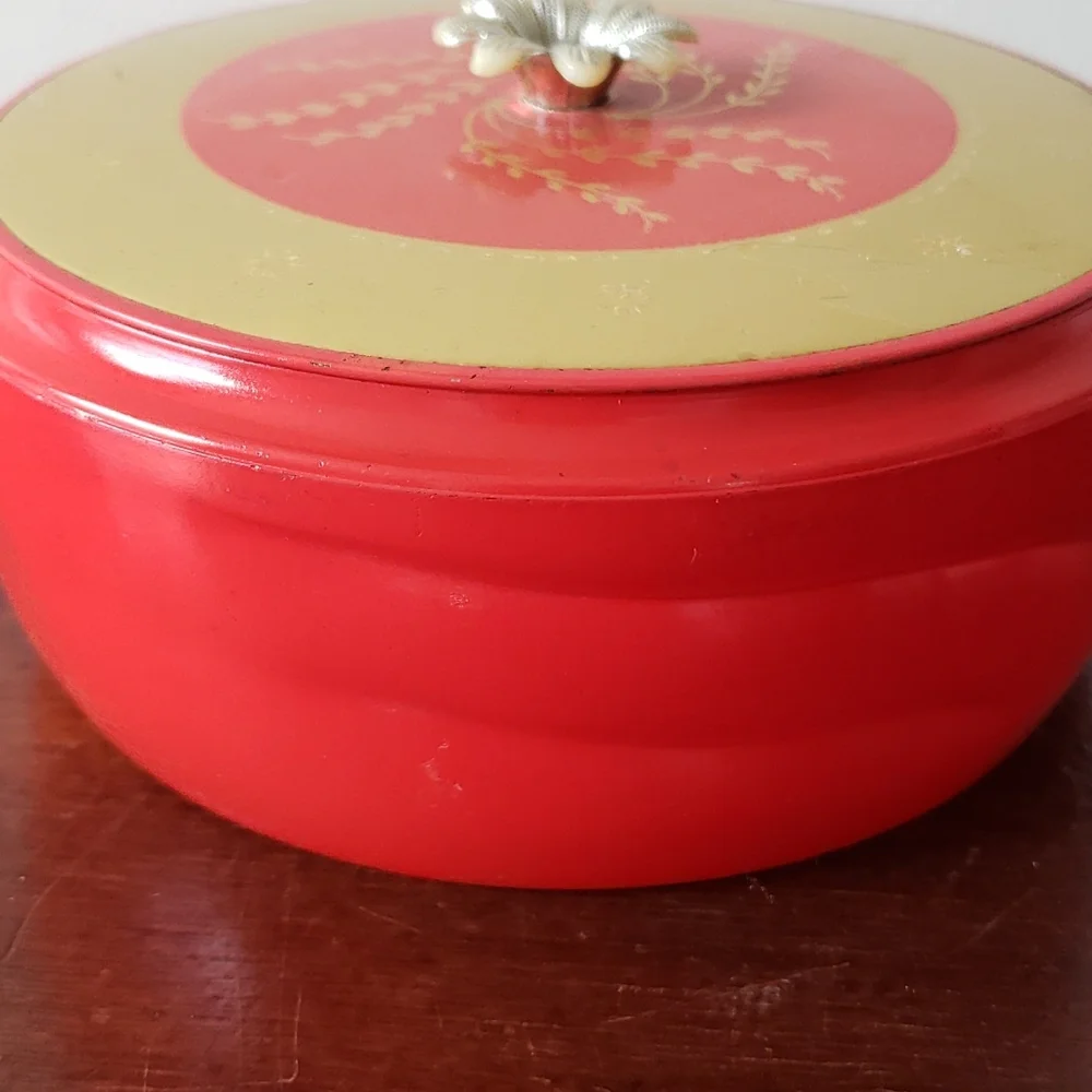 Vintage 1950s Avon Glass Powder Box - Picture 8 of 14